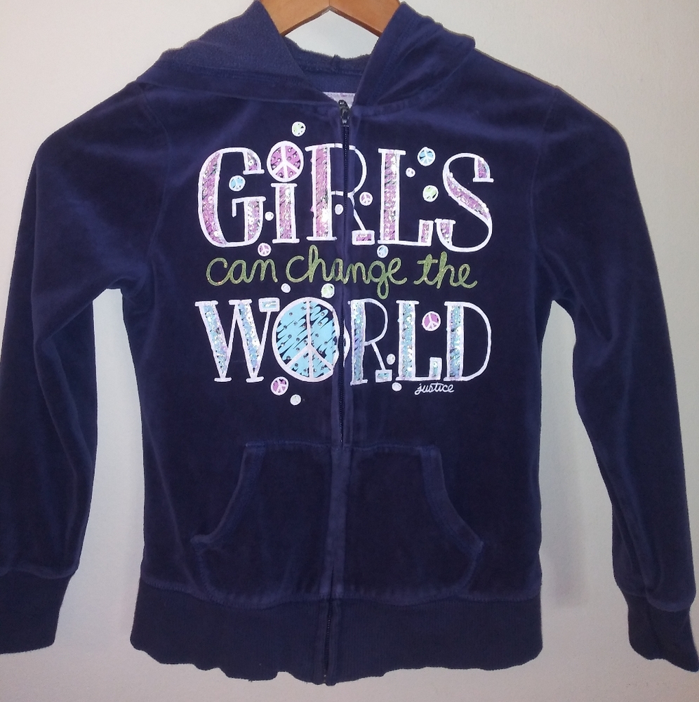Girls Justice hodded jacket